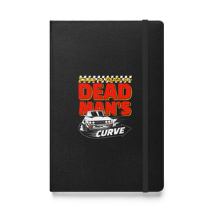 Dead Man's Curve Hardcover Notebook