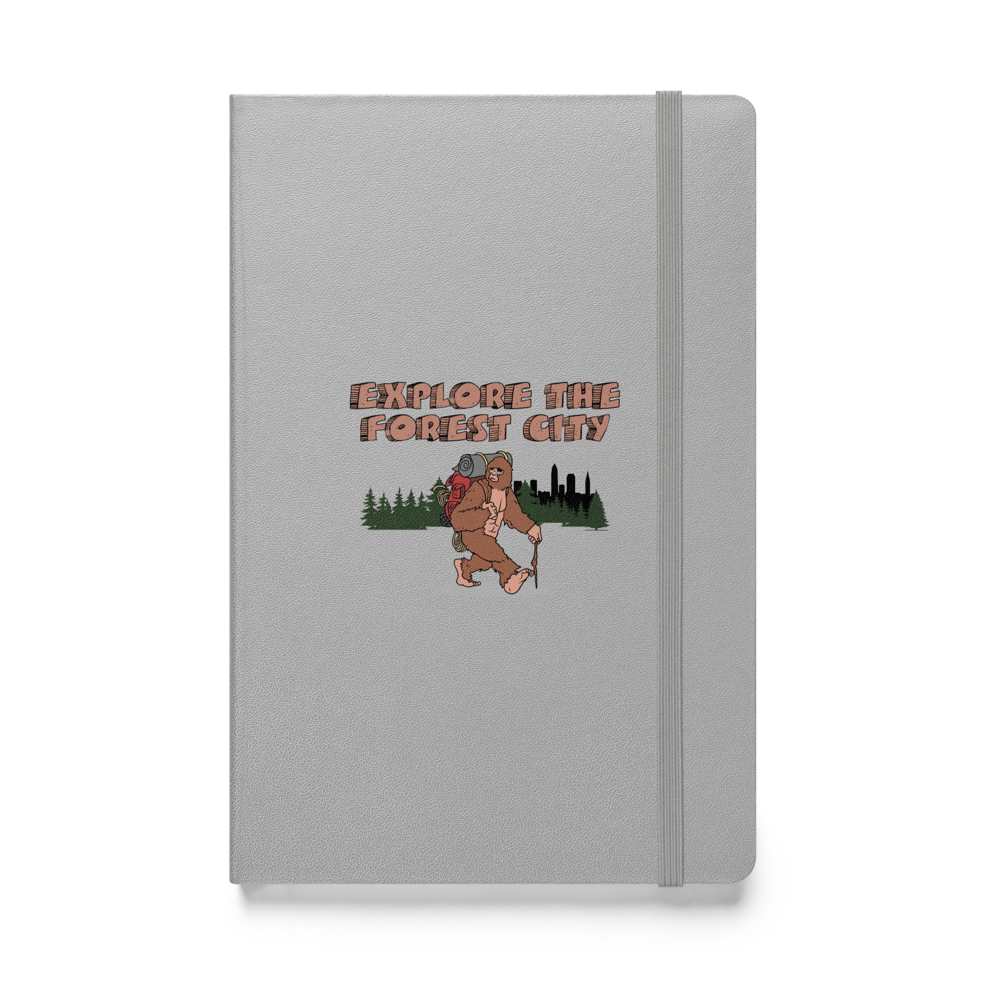 Explore the Forest City Hardcover Notebook
