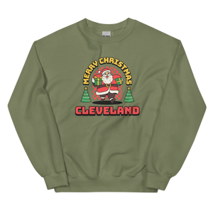 Merry Christmas Cleveland Sweatshirt