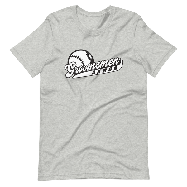 Akron Groomsmen Gray T-Shirt