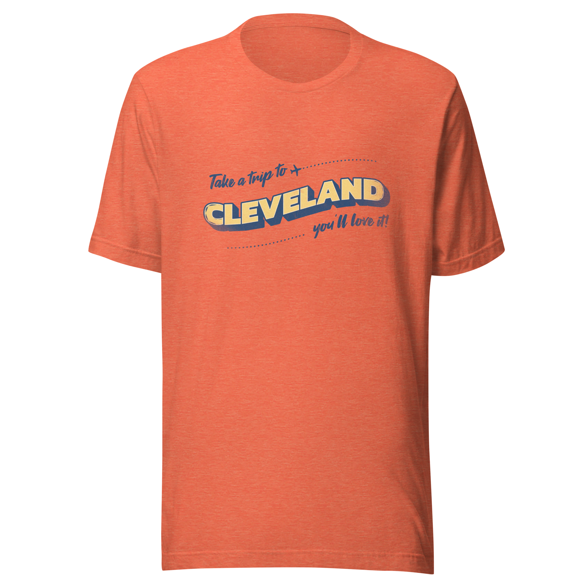 Take a Trip to Cleveland Orange T-Shirt
