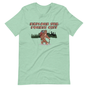 Explore the Forest City Mint Green T-Shirt