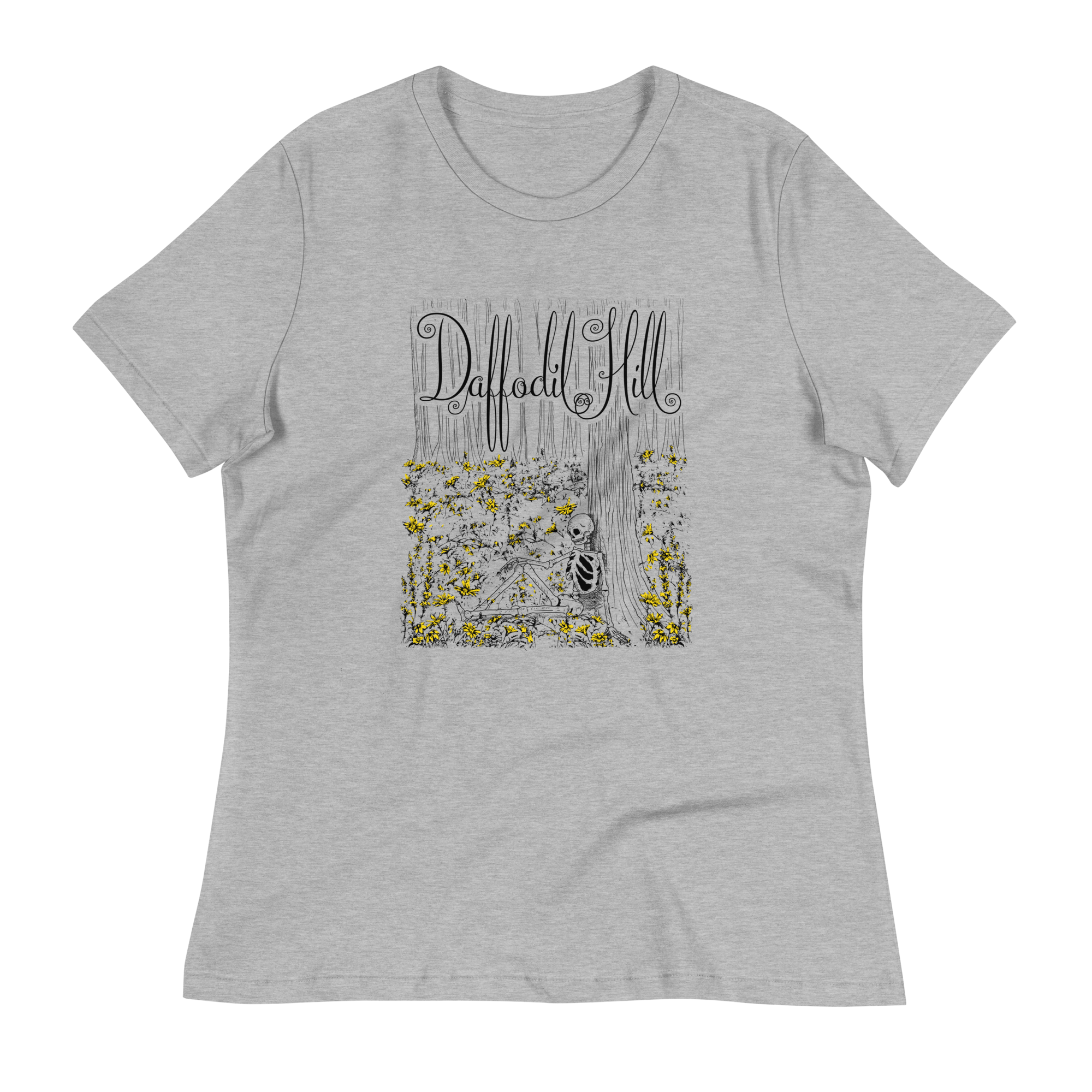 Daffodil Hill Gray Women's T-Shirt