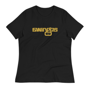 Swingos Women's Black T-Shirt