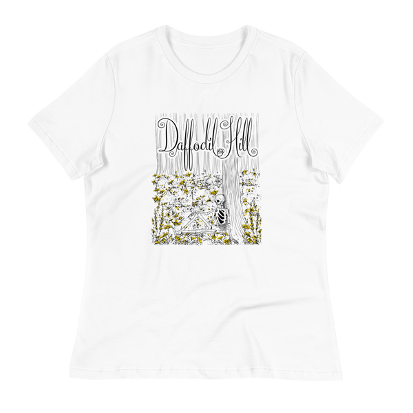 Daffodil Hill White Women's T-Shirt