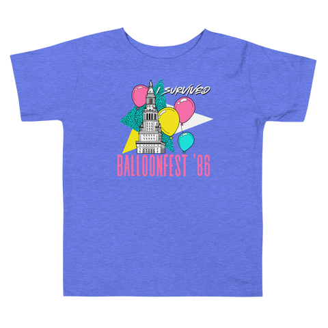 I Survived Balloonfest '86 Toddler T-Shirt