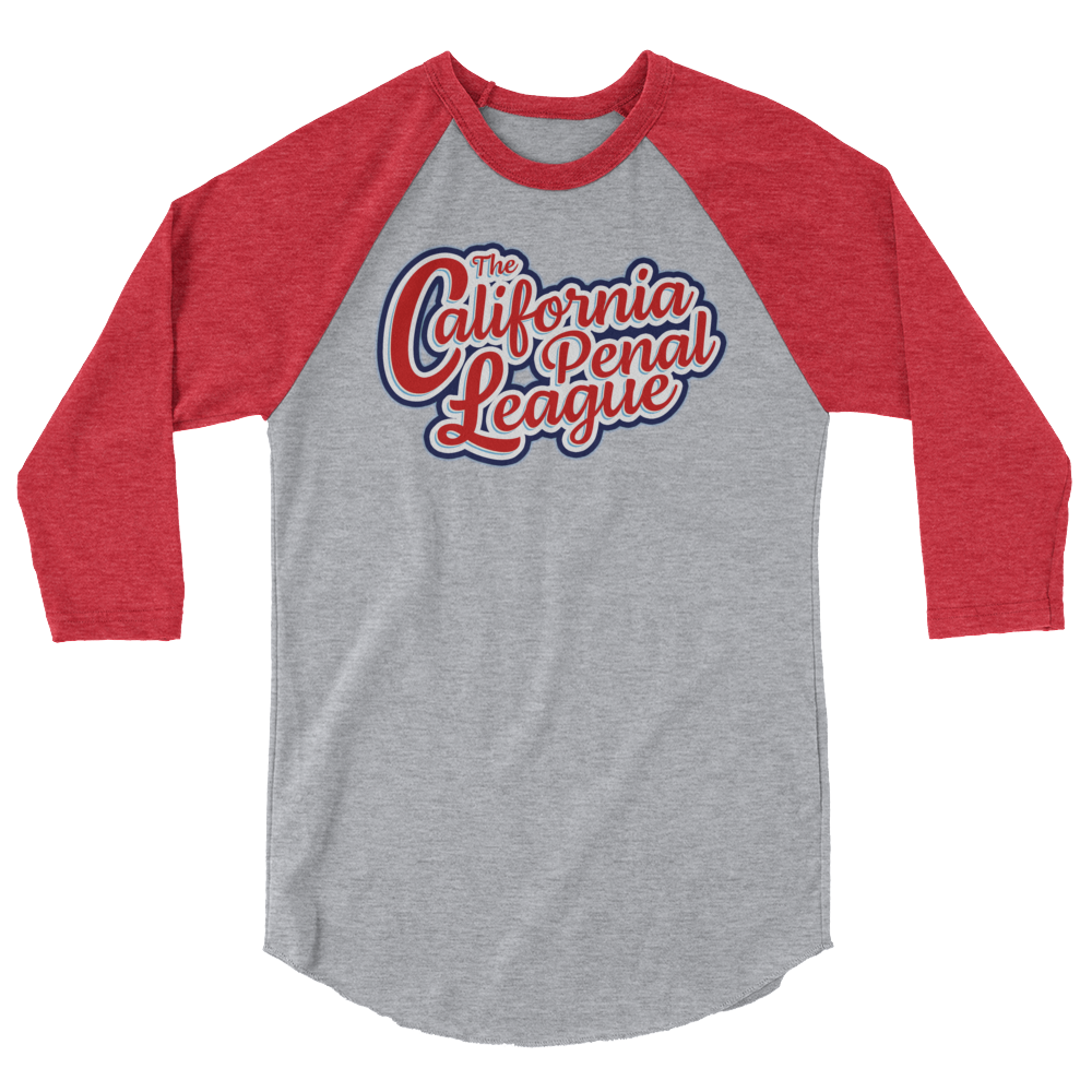 California Penal League 3/4 Baseball Shirt