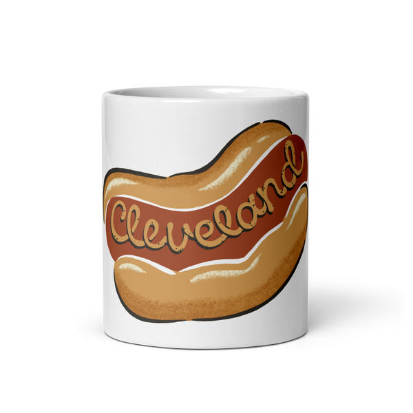 Cleveland Hot Dog Coffee Mug