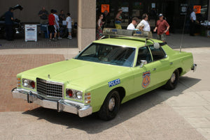 Lime Green Police Cars in Cleveland: The 1970s LTD Safety Experiment