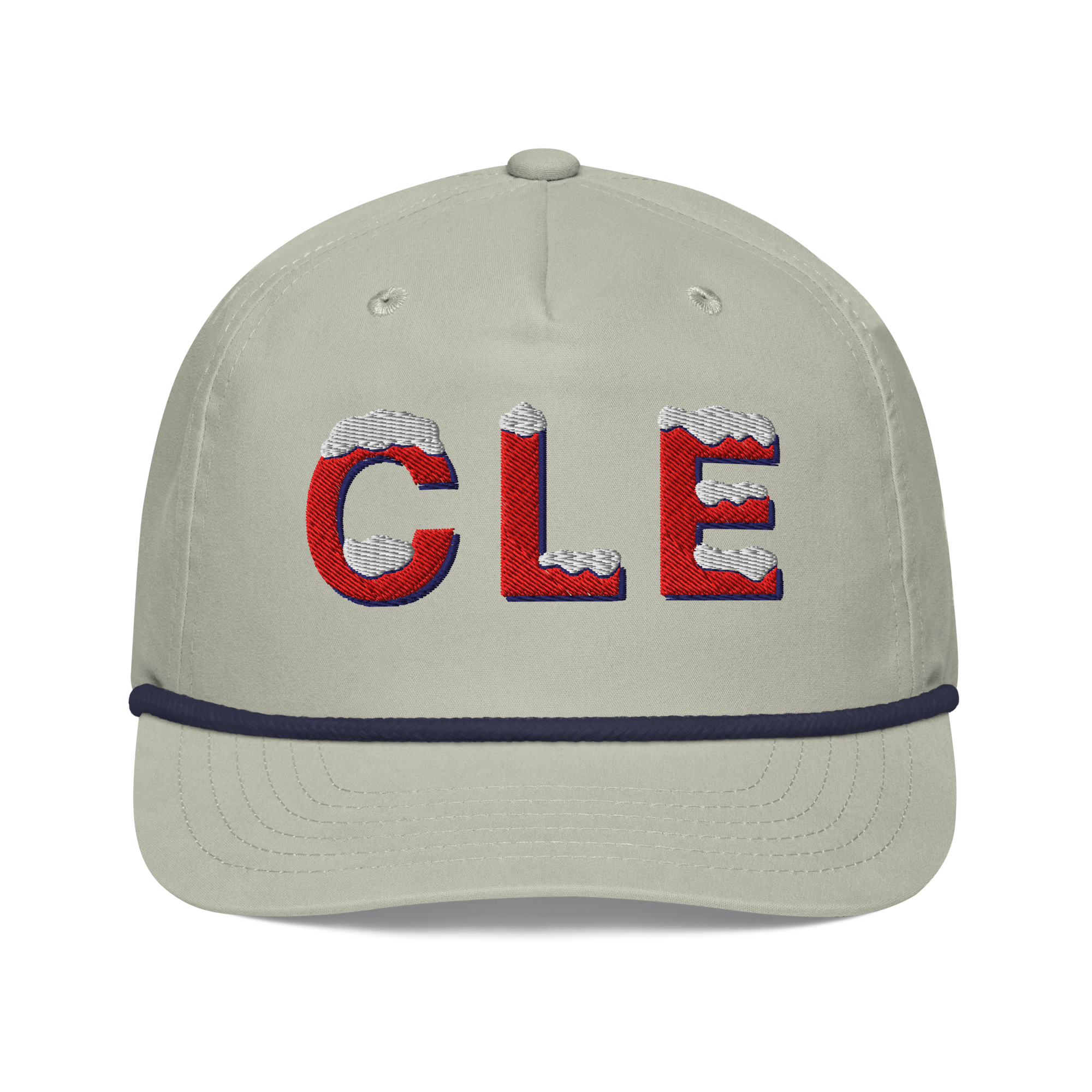 Freezing in Cleveland Golf Rope Hat - Gray