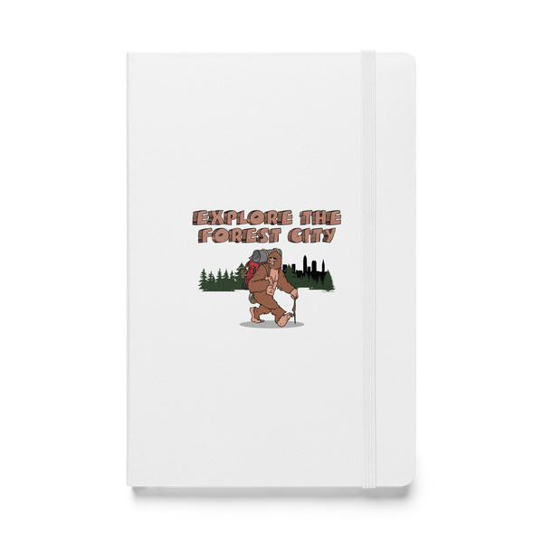Explore the Forest City Hardcover Notebook