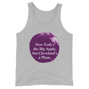 Cleveland's a Plum Gray Tank Top