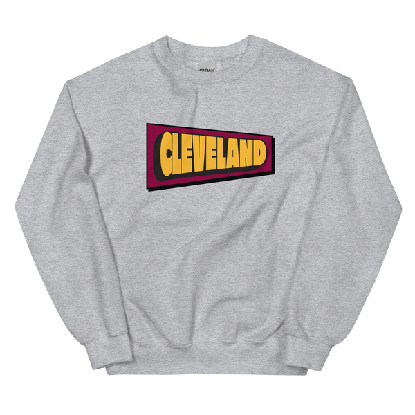 Cleveland Basketball Pennant Sweatshirt