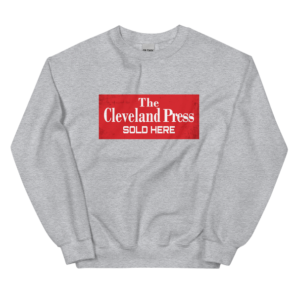 The Cleveland Press Sold Here Sweatshirt