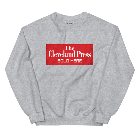 The Cleveland Press Sold Here Sweatshirt