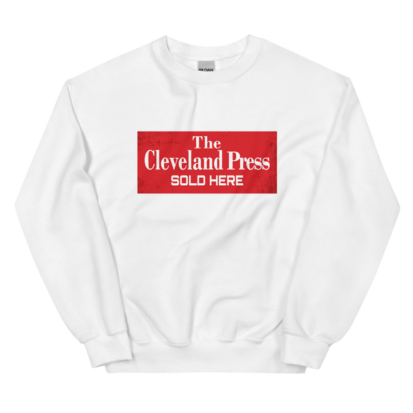 The Cleveland Press Sold Here Sweatshirt