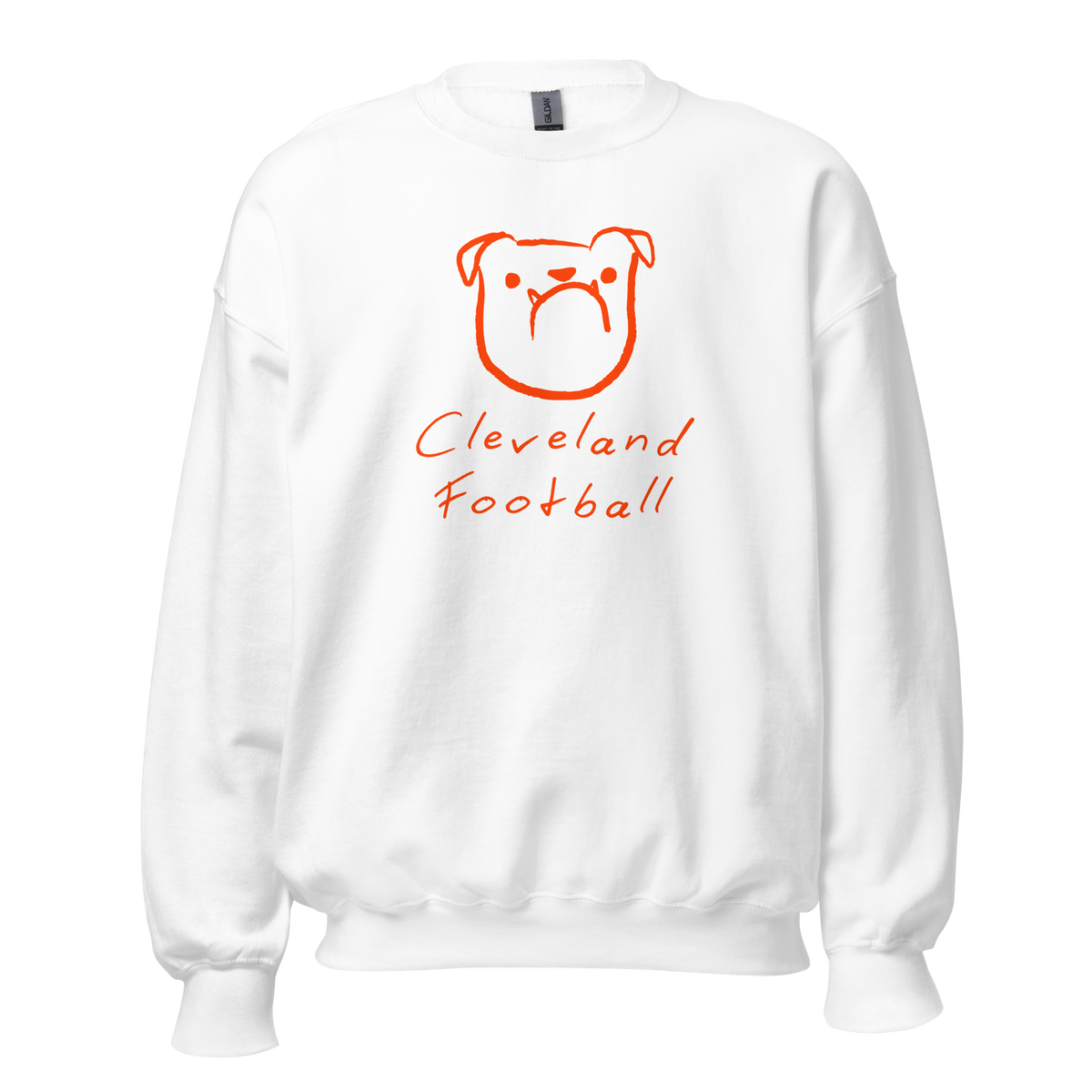 Cleveland Football Dawg Sweatshirt – Cleveland Vintage Shirts