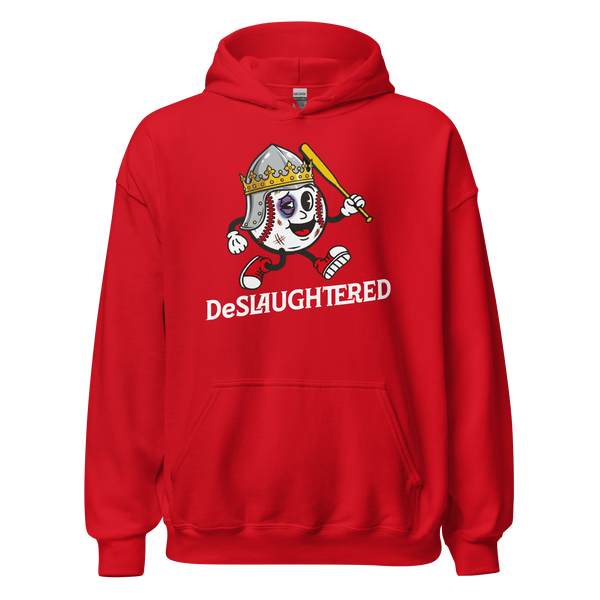 DeSlaughtered Cleveland Baseball Hoodie - Red