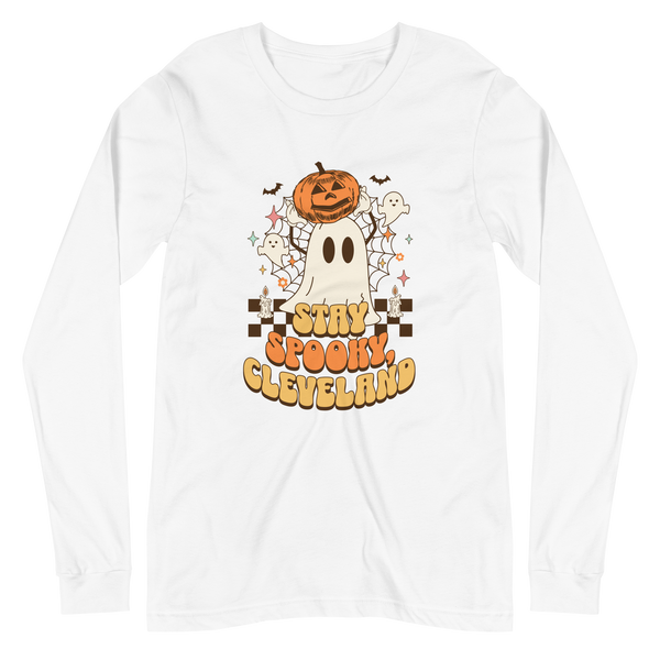 Stay Spooky, Cleveland Long-Sleeve T-Shirt