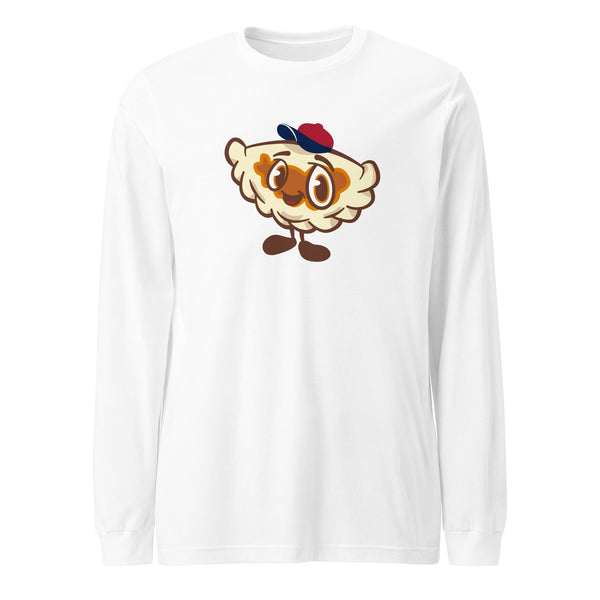 Cleveland Baseball Pierogi Pal Unisex Long-Sleeve T-Shirt - White