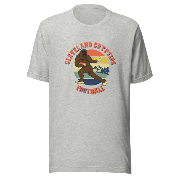 Cleveland Cryptids Football T-Shirt
