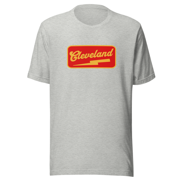 Cleveland Lightning Patch T-Shirt