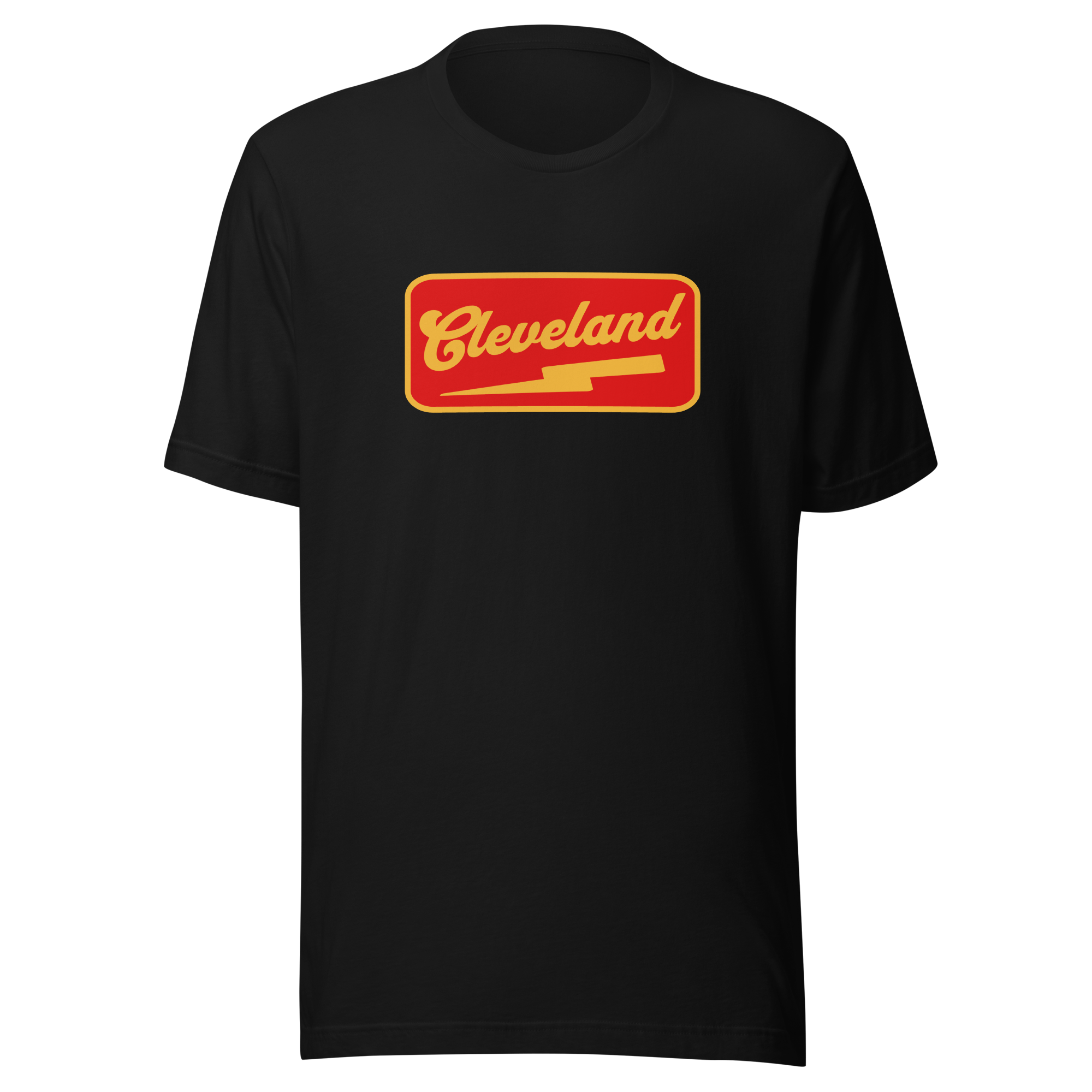 Cleveland Lightning Patch T-Shirt