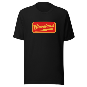 Cleveland Lightning Patch T-Shirt