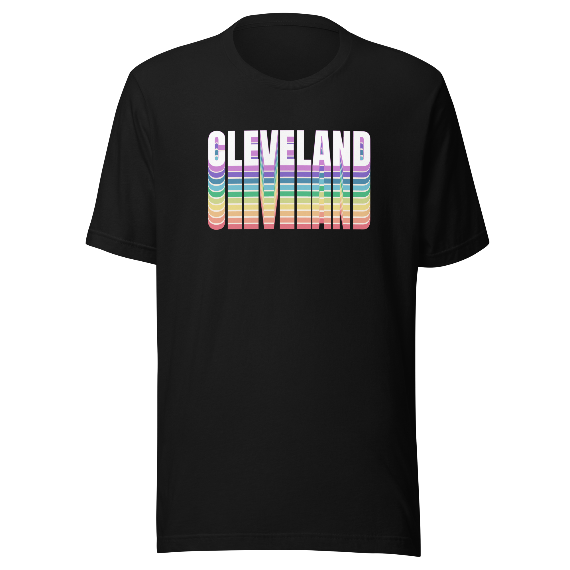 Cleveland Rainbow T-Shirt (Unisex)