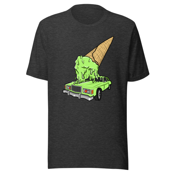 Lime Green Cleveland Police Car T-Shirt