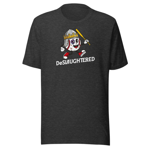 DeSlaughtered Cleveland Baseball T-Shirt - Gray