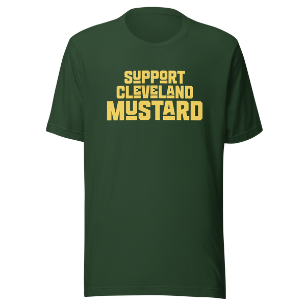 Support Cleveland Mustard T-Shirt