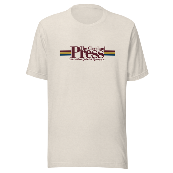 The Cleveland Press: Ohio's Most Colorful Newspaper T-Shirt