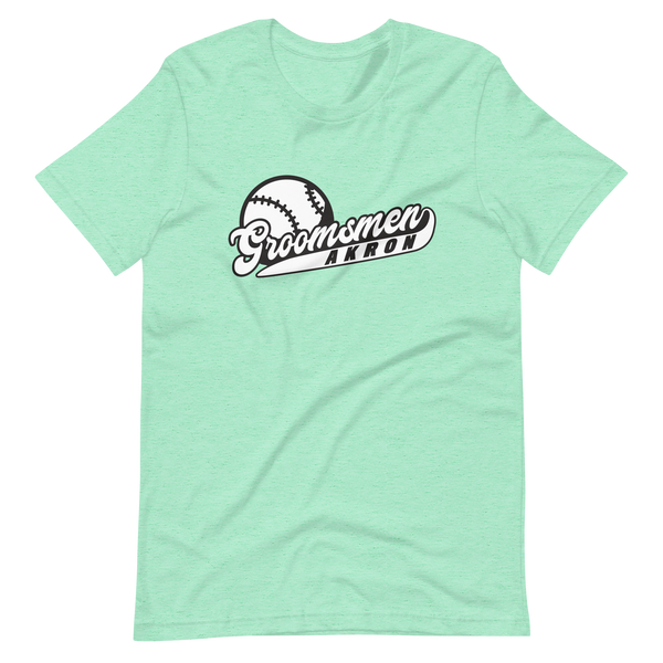Akron Groomsmen Green T-Shirt