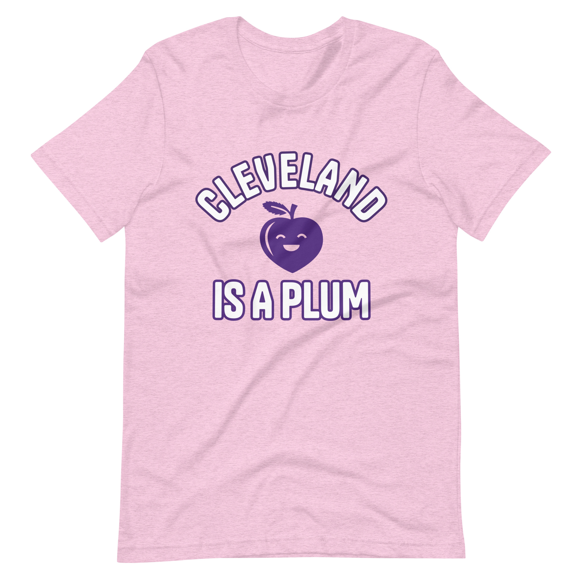 Cleveland Is a Plum Pink T-Shirt