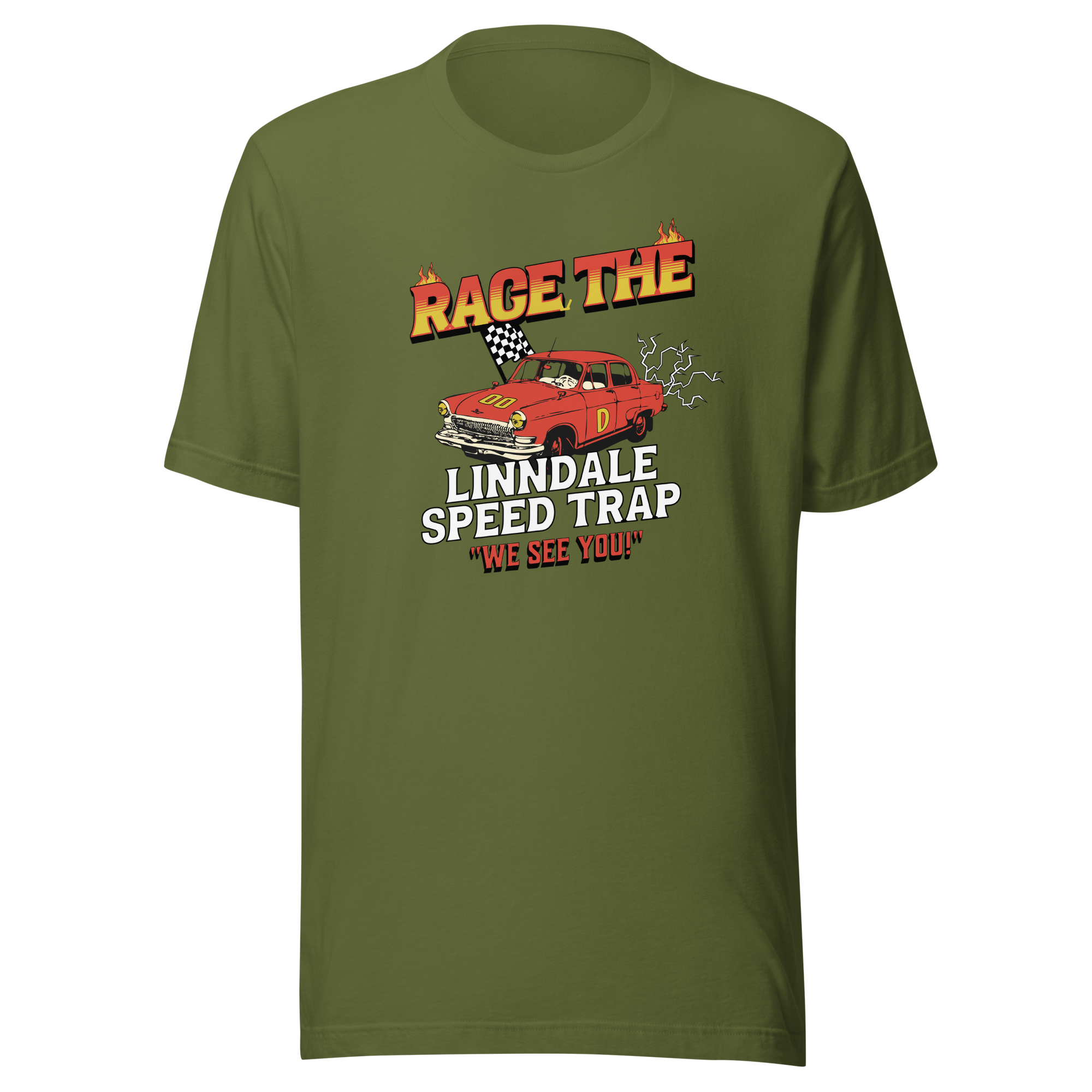 Race the Linndale Speed Trap T-Shirt