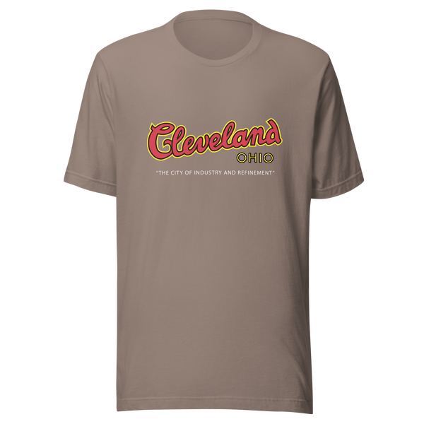 Vintage Postcard Cleveland Brown T-Shirt
