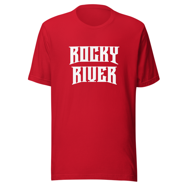 Rocky River, Ohio Unisex T-Shirt - Red