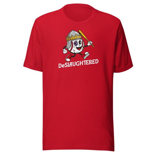 DeSlaughtered Cleveland Baseball T-Shirt - Red