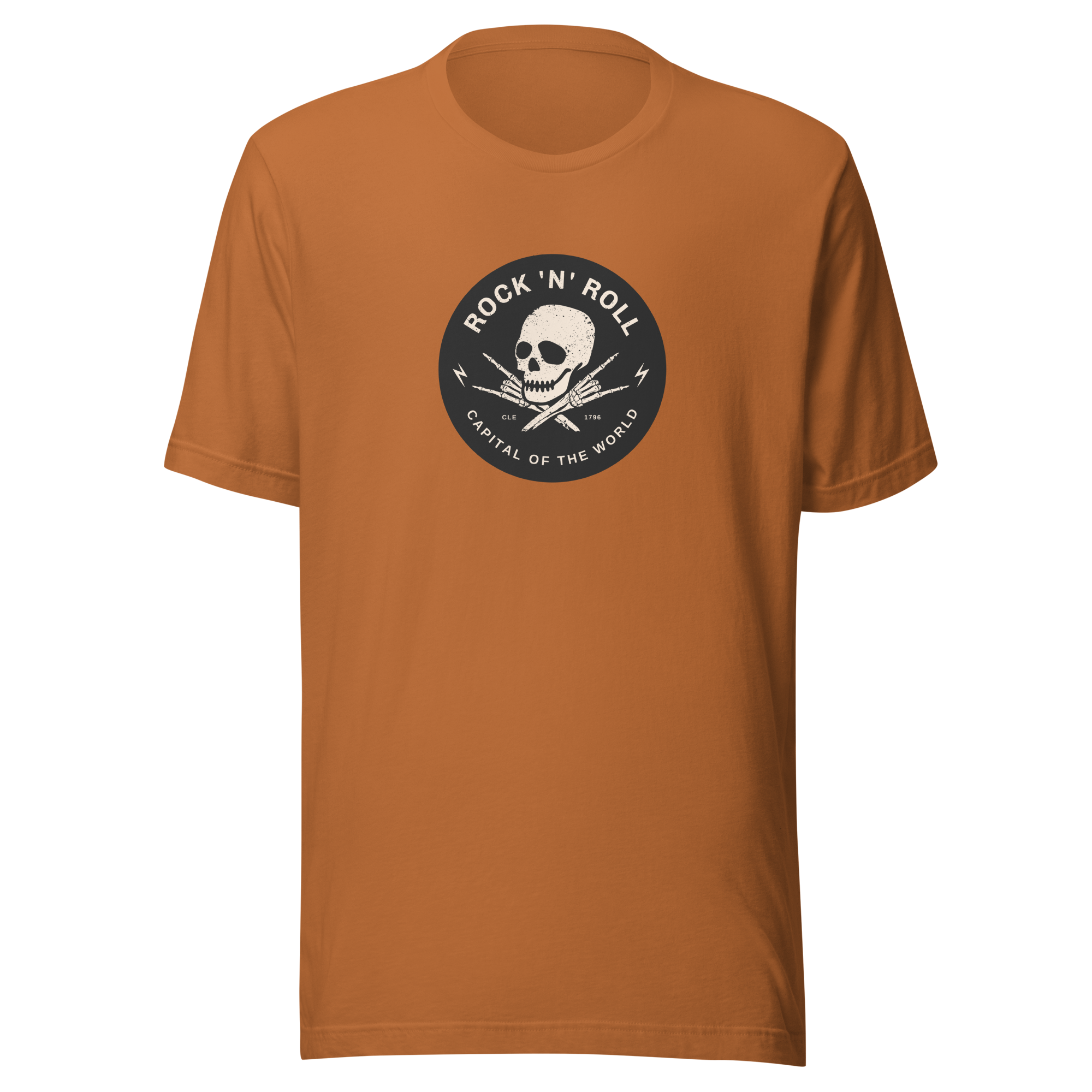Rock 'n' Roll Capital T-Shirt - Orange