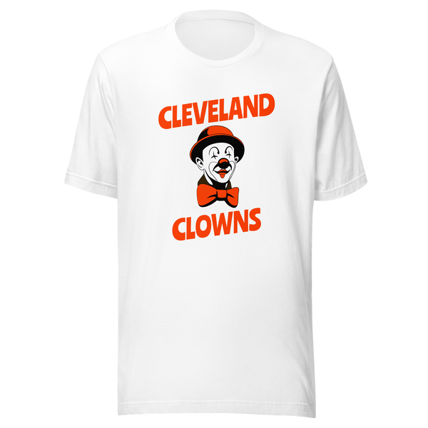 Cleveland Clowns Football White T-Shirt