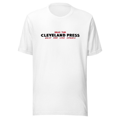 Read the Cleveland Press (Best for Live Sports) T-Shirt