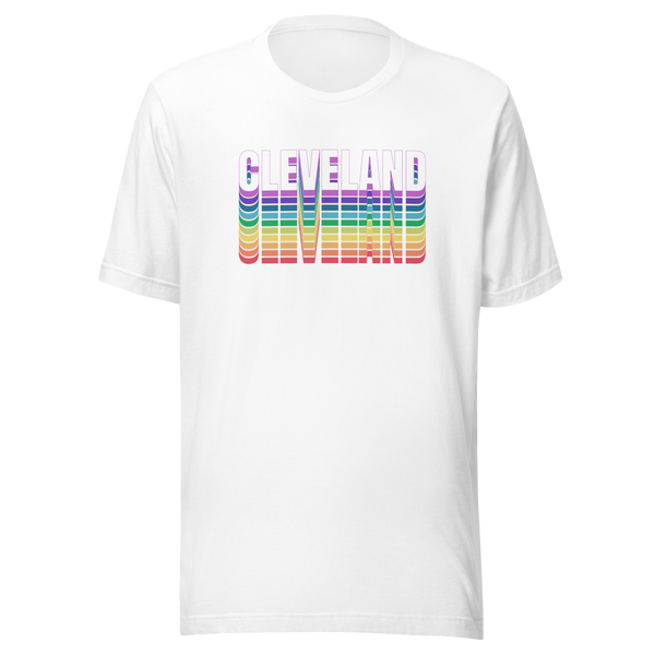 Cleveland Rainbow T-Shirt (Unisex)