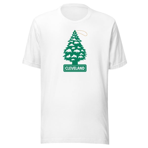 Winter Stinks in Cleveland Unisex T-Shirt - White