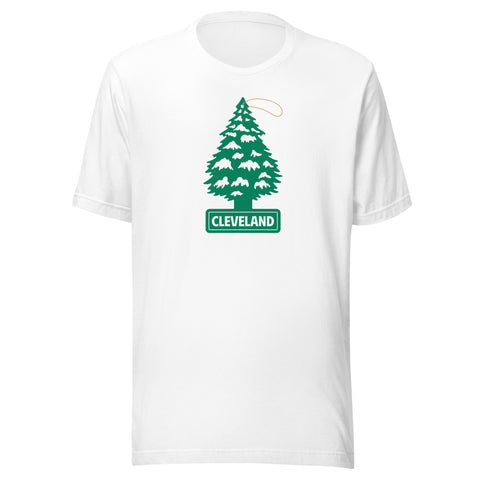 Winter Stinks in Cleveland Unisex T-Shirt - White