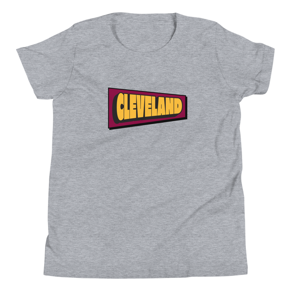 Cleveland Pennant Youth Gray T-Shirt
