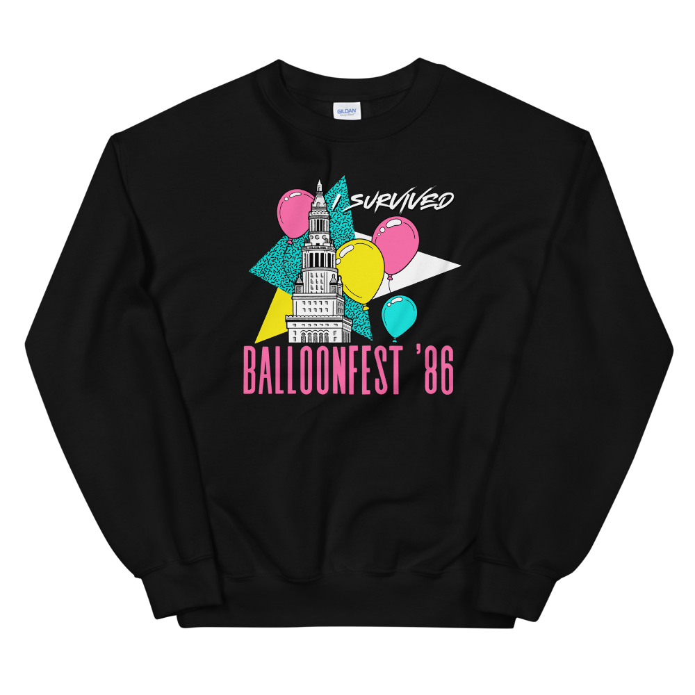 I Survived Balloonfest '86 Sweatshirt
