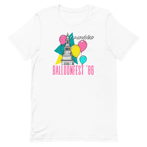 White Cleveland Balloonfest 86 T-Shirt