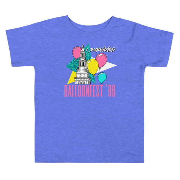 I Survived Balloonfest '86 Toddler T-Shirt