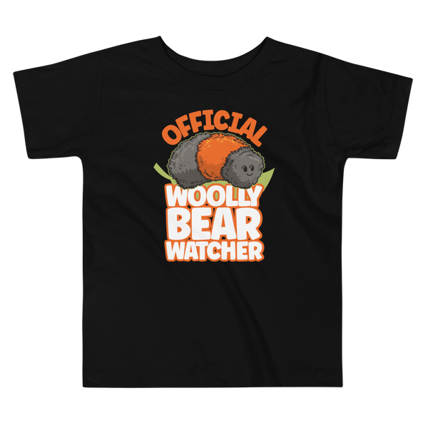 Official Woolly Bear Watcher Toddler T-Shirt
